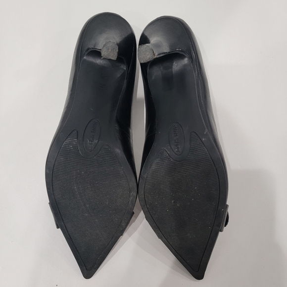 Nine West Black Women's Heels Size 8.5 - Picture 5 of 10
